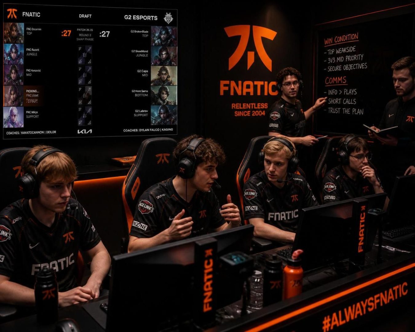 découvrez notre pronostic pour le match fnatic vs movistar koi en lol esport lec du 3 août 2026. analyse, conseils et prévisions pour parier sur cette rencontre excitante.