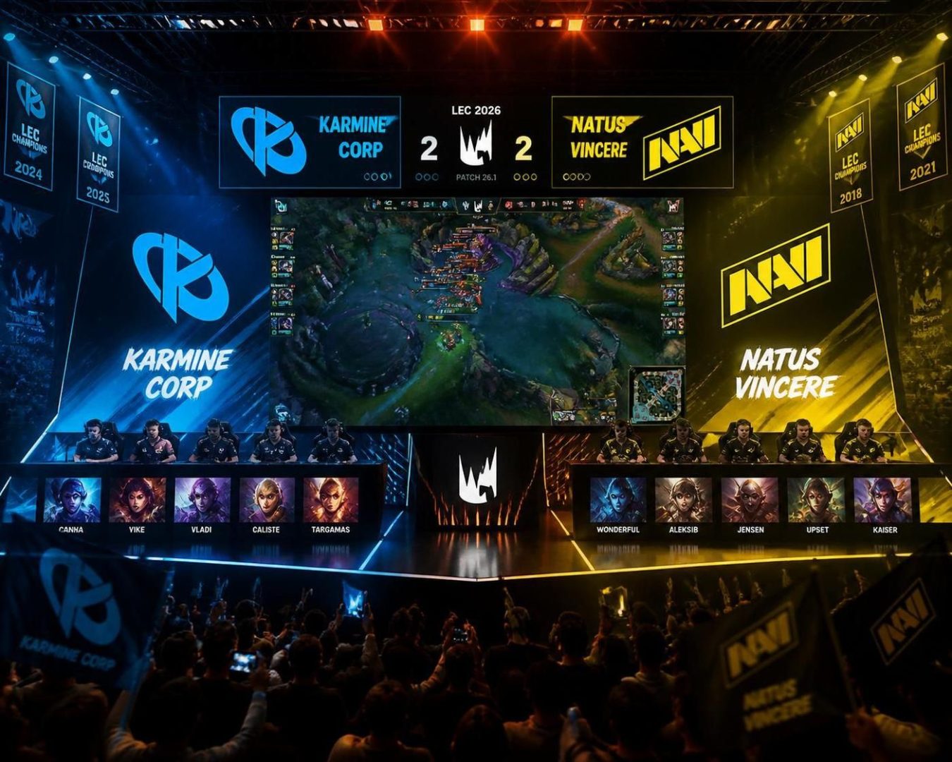 découvrez notre pronostic détaillé pour le match karmine corp vs natus vincere en lec league of legends le 2 août 2026. analyse des équipes, stratégies et conseils pour parier malin.