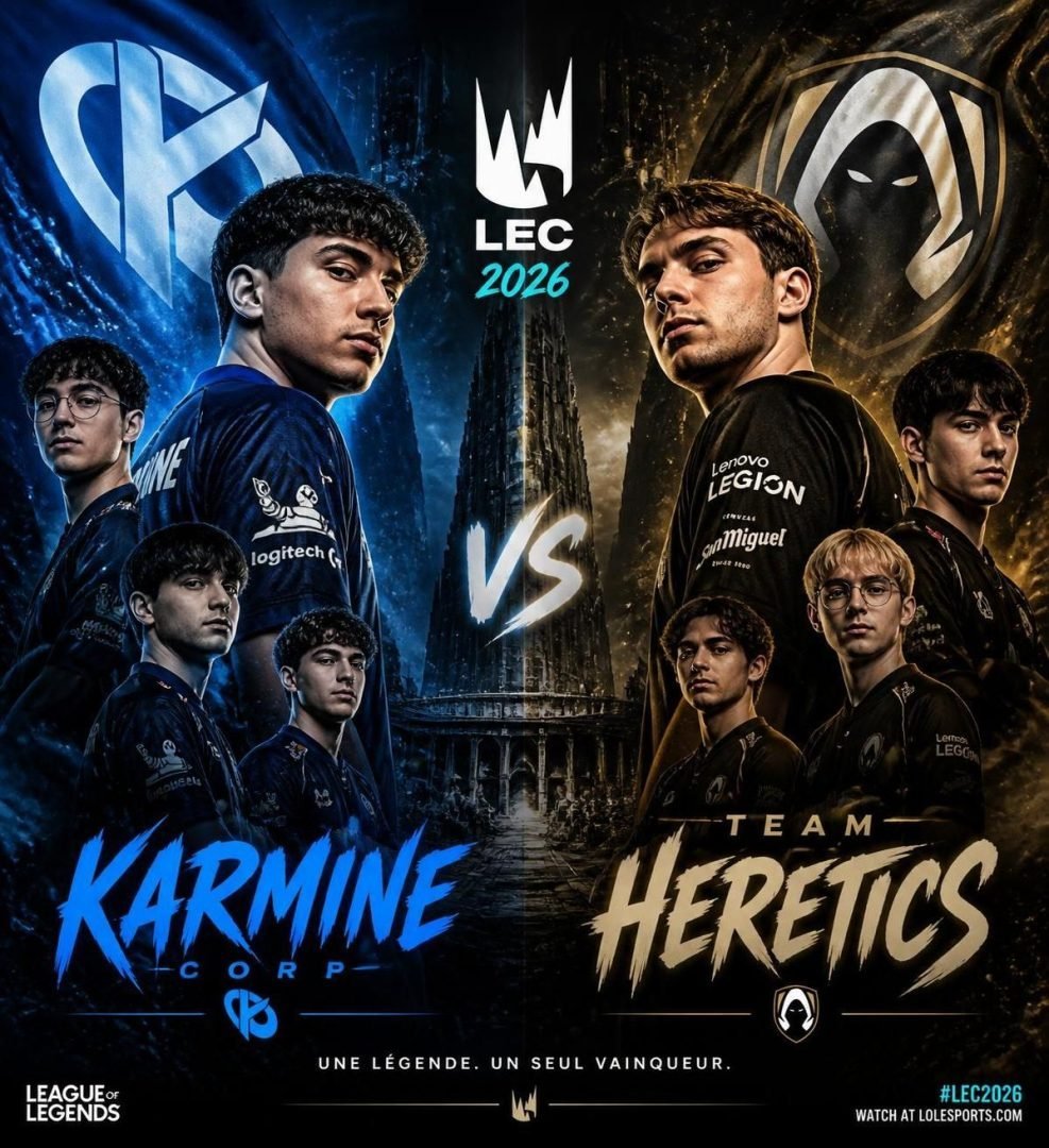 découvrez notre pronostic pour le match karmine corp vs team heretics en lol esport lec, prévu le 4 août 2026. analyse, conseils et cotes pour parier sur cette rencontre excitante.