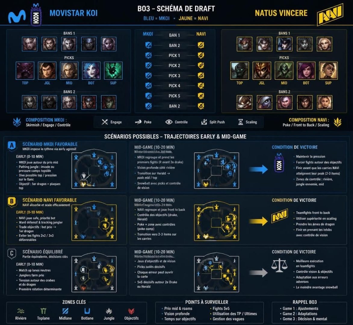 découvrez notre pronostic détaillé pour le match movistar koi contre natus vincere en lec league of legends esport du 16 août 2026. analyse, statistiques et conseils pour parier.
