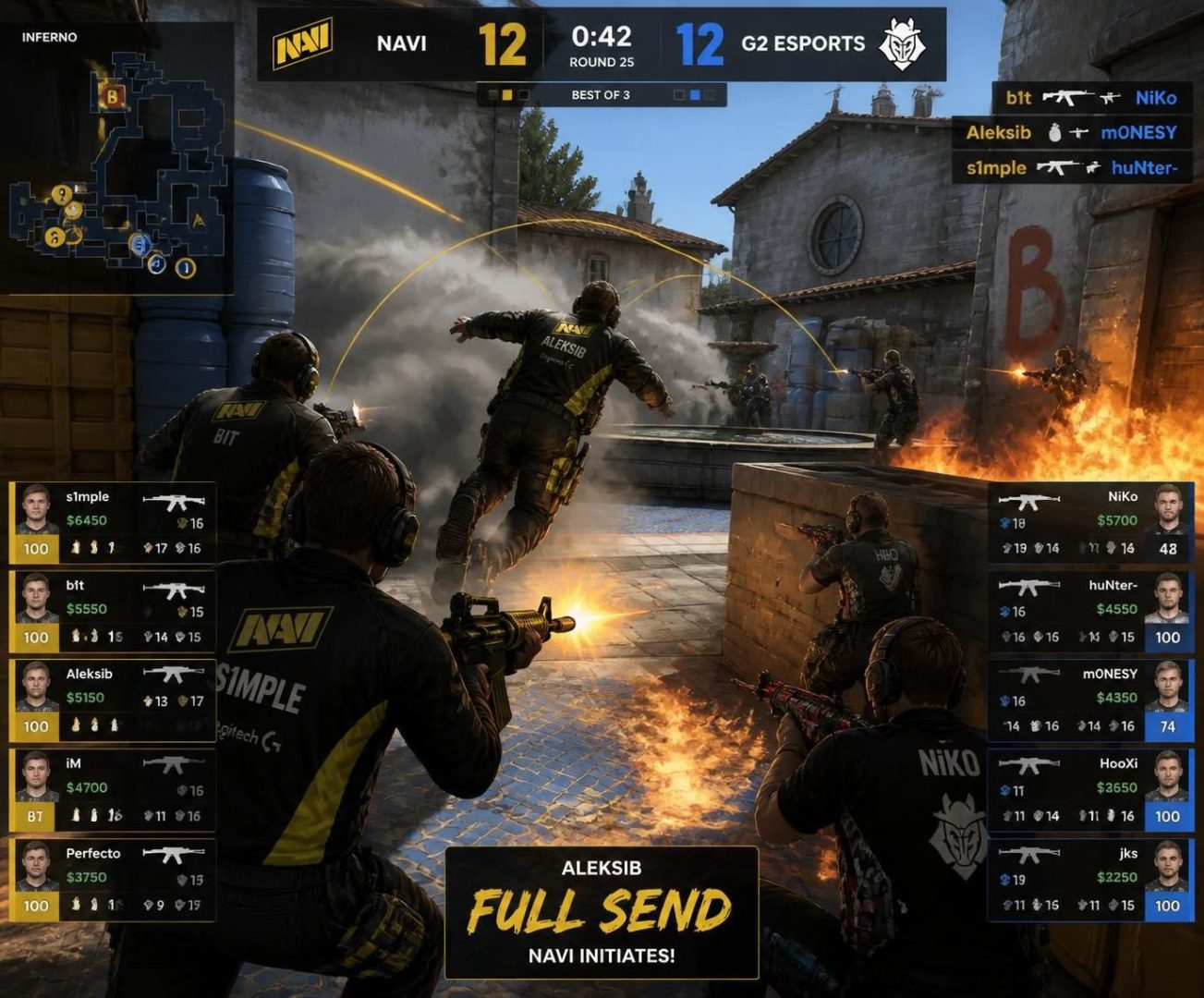découvrez notre pronostic pour la rencontre entre natus vincere et g2 esports dans le cadre du lec lol esport, prévue le 11 août 2026. analyse, statistiques et conseils pour parier.